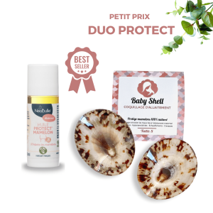 Coquillages d’allaitement + huile Néobulle – Protection mamelons