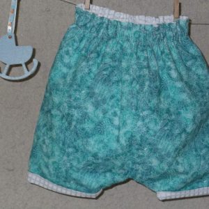 Sarouel réversible 3/6 mois, deux en un