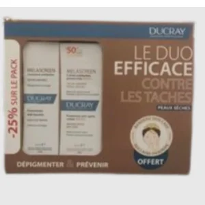 Ducray Pack Melas ‐ Concentre + crème spf50+ ‐25%