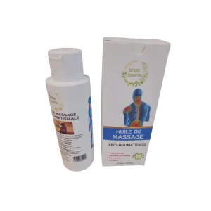 Huile de massage antirhumatismale