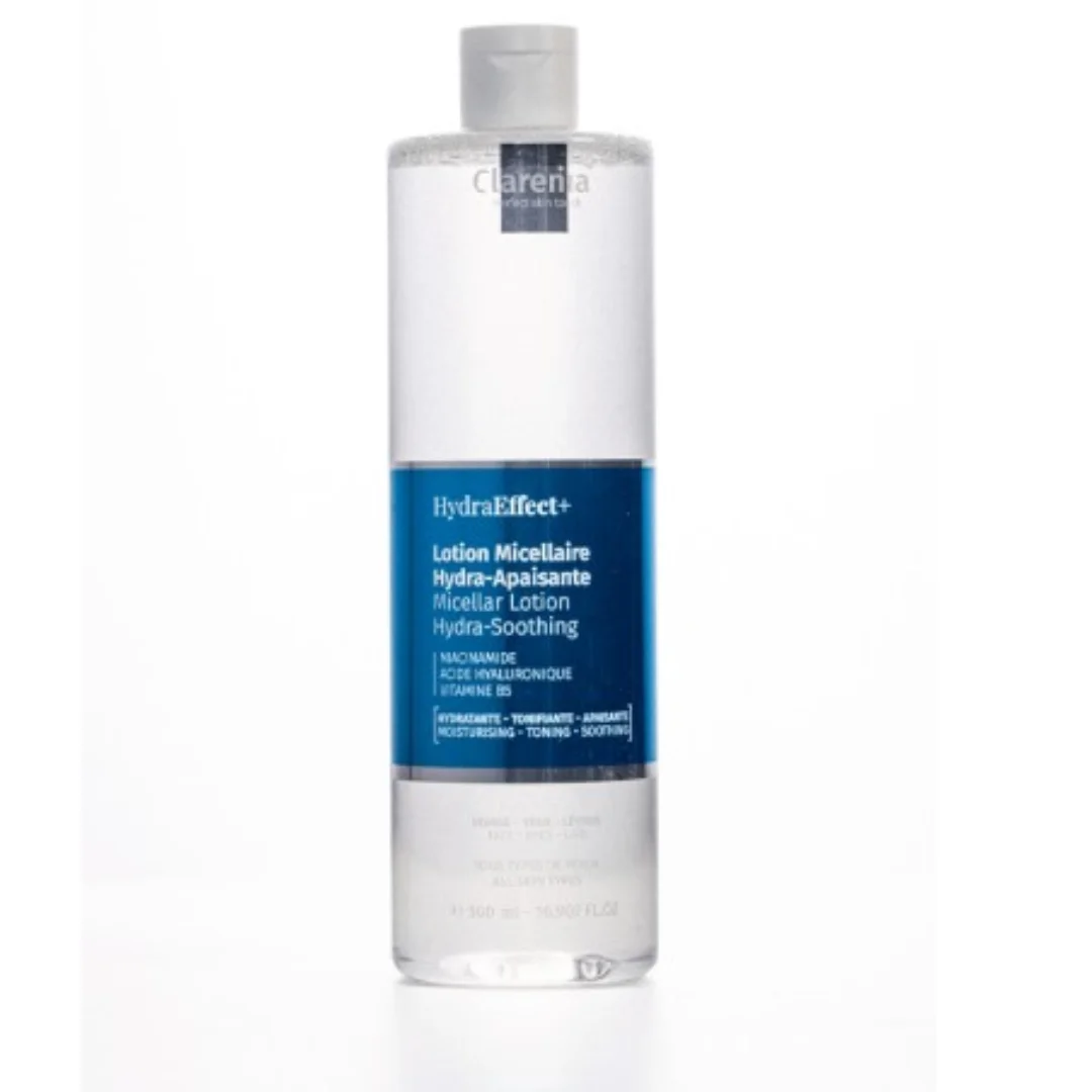 clarenia hydra effect+ lotion micellaire hydra‐apaisante 500ml