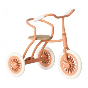 Tricycle et son garage – coloris corail