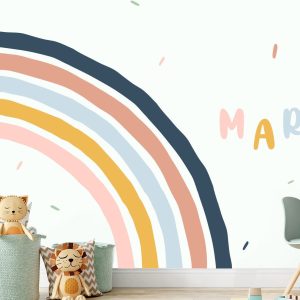Papier Peint Arc en Ciel personnalisé