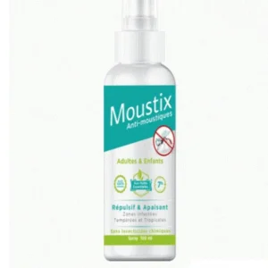 MOUSTIX SPRAY ANTI-MOUSTIQUES REPULSIF ET APAISANT 100ML