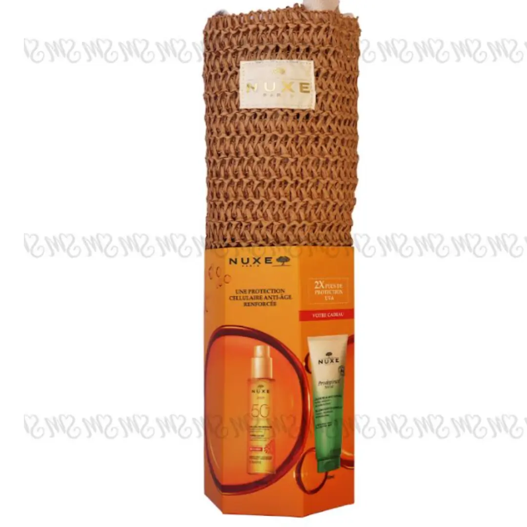 NUXE SAC SUN 24 HUILE BRONZANTE SPF 50 + GELEE NEROLI OFFERTE
