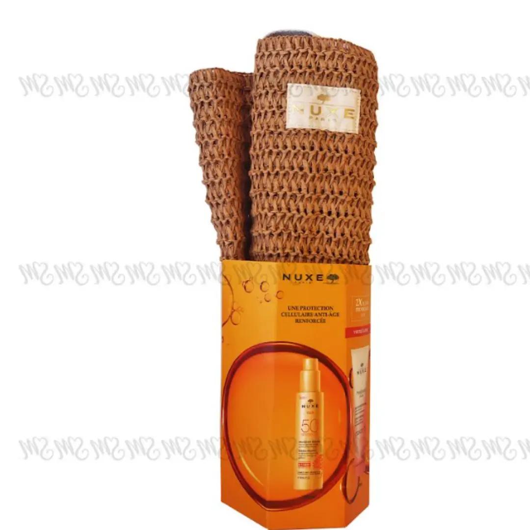NUXE SAC SUN 24 SPRAY SPF 50 + GELEE FLORALE OFFERT