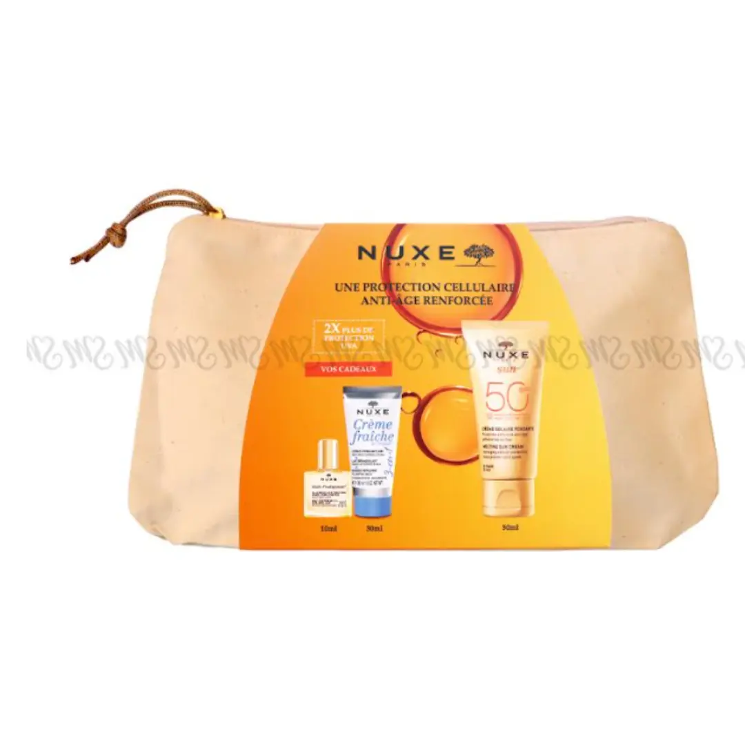 Nuxe Trousse Crème fondante+ Mini Huile+ Crème fraîche