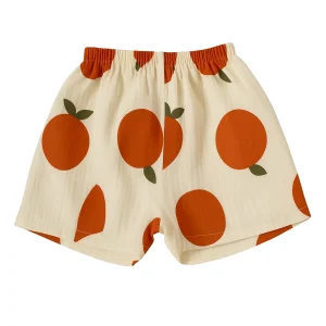 Short Enfant Orange Confortable – La Belle Orange