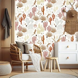 Papier peint désert d&rsquo;arizona pour enfant