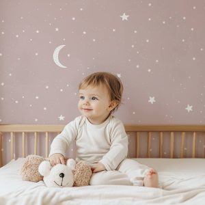 Papier peint étoilé enfant