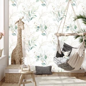 Papier peint aquarelle enfant