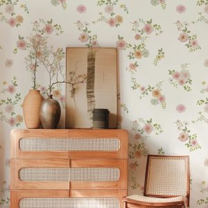 Papier peint Poésie Florale