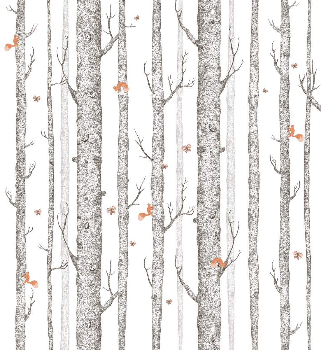 Papier peint Aventure dans les arbres pour enfant – Image 2