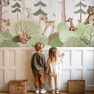 Papier peint Bois des merveilles