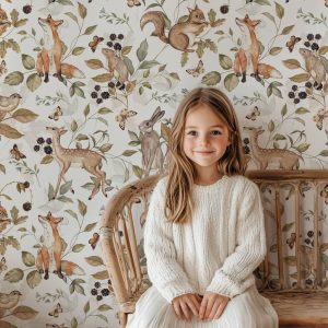 Papier peint Forêt d&rsquo;Antan