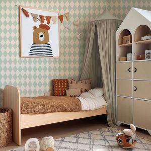 Papier peint Losange