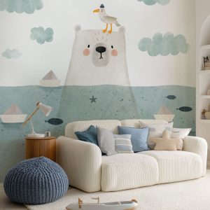 Papier peint mer enfant