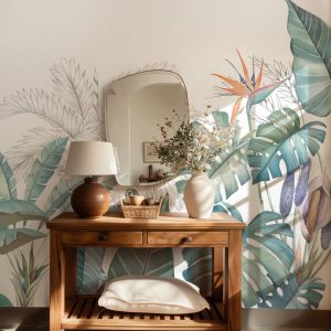 Papier peint panoramique safari