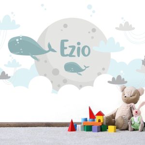 Papier Peint Baleine personnalisé