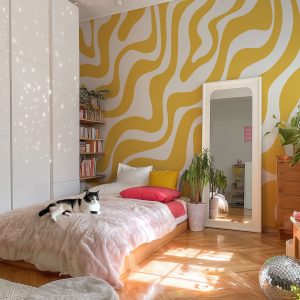 Papier peint Psychédélique Pop