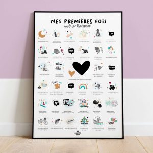 Affiche “Mes premières fois made in Bourgogne”