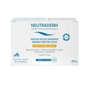 neutraderm savon doux surgras dermo‐protecteur 200g