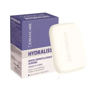 dermacare hydraliss savon dermatologique surgras 130 gr