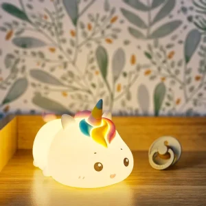 Veilleuse LED Licorne Kawaii